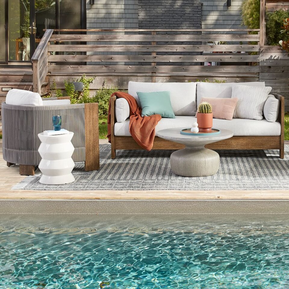 Porto Outdoor Sofa (193 cm) West Elm UK